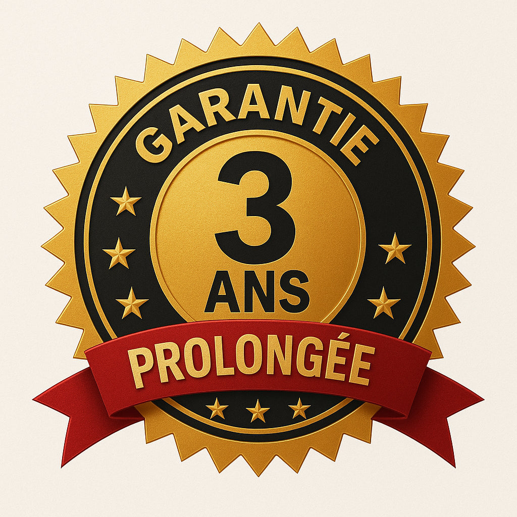 Garantie prolongée de 3 ans