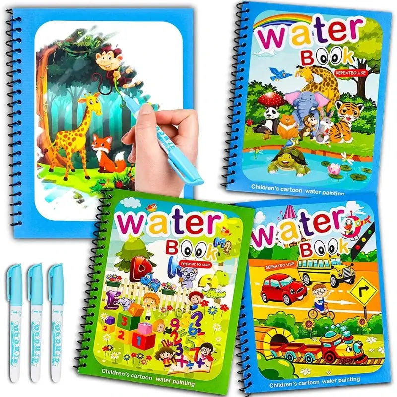 Magisk bok WaterBook | 2 + 2 GRATIS