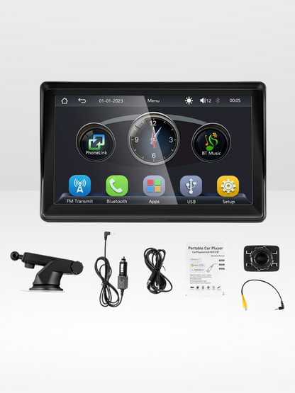 Carplay Autoscherm | Eenvoudige Verbinding | Apple & Android